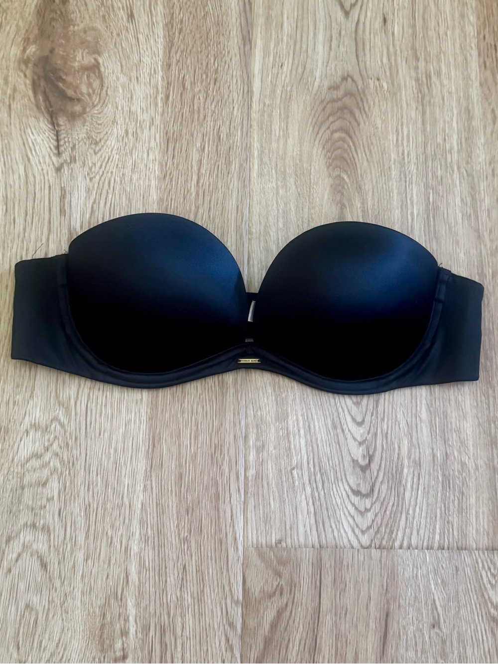 Victoria's Secret Very Sexy Multi-Way Black Strapless Push-Up Bra 34B